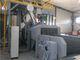 4m / dak Tel Örgü Kumlama Makinesi Alüminyum Tencere Temizliği